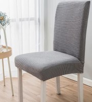 6 Pcs Silver Color Honeycomb Chair Cover