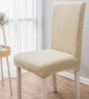 6 Pcs Brown  Color Honeycomb Chair Cover